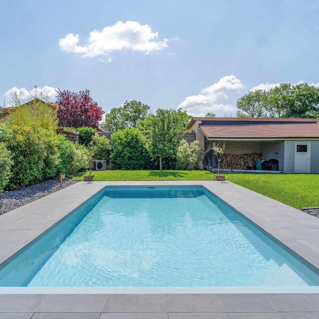 Piscine 8m sur 4m